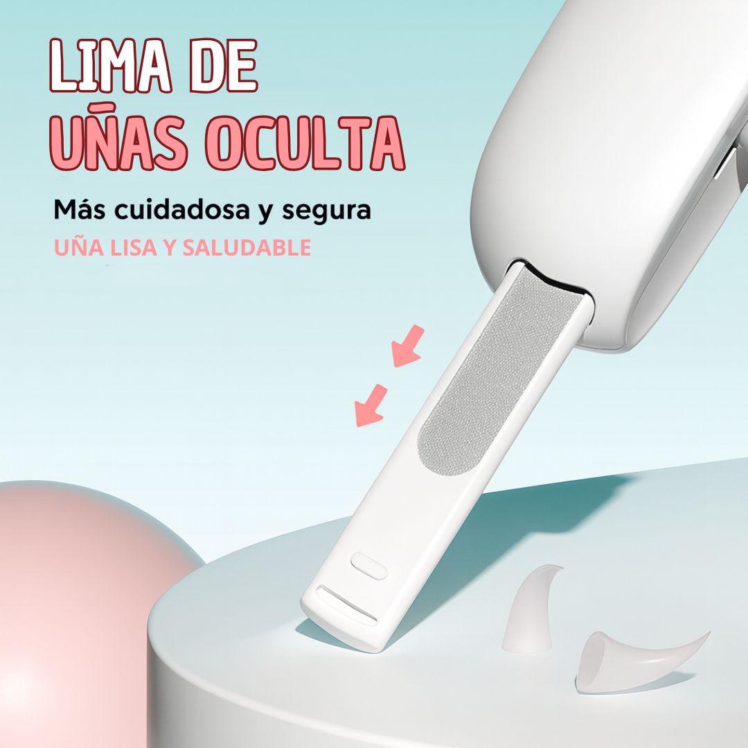 Combo Delantal + Cortaúñas Para Gatos
